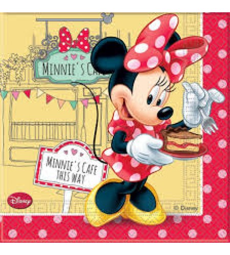 Guardanapo Minnie Cafe